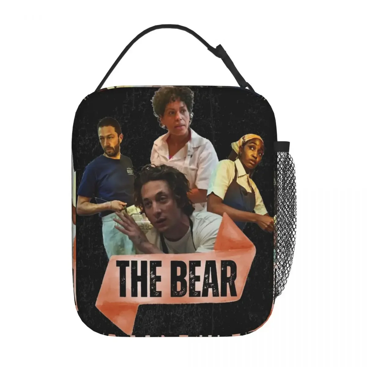 

Новая изолированная сумка для обеда The Bear TV Show 2024, кармическая сумка для еды, портативный холодильник, термобокс для обеда для пикника