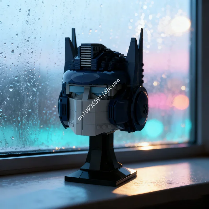 

612pcs MOC Optimus Prime Sculpturesed Model Building Blocks Toy Construction Assemble DIY Education Brick Christmas Gifts Kids