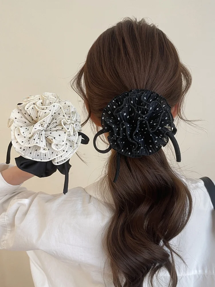 elasticos-de-cabelo-duraveis-com-estampa-de-poa-e-flores-para-mulheres-novidade-2026-faixas-de-cabelo-elegantes-acessorios
