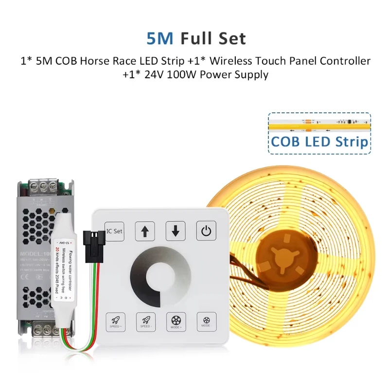 LED Controller For Dynamic Running Water Flow LED Strip Light