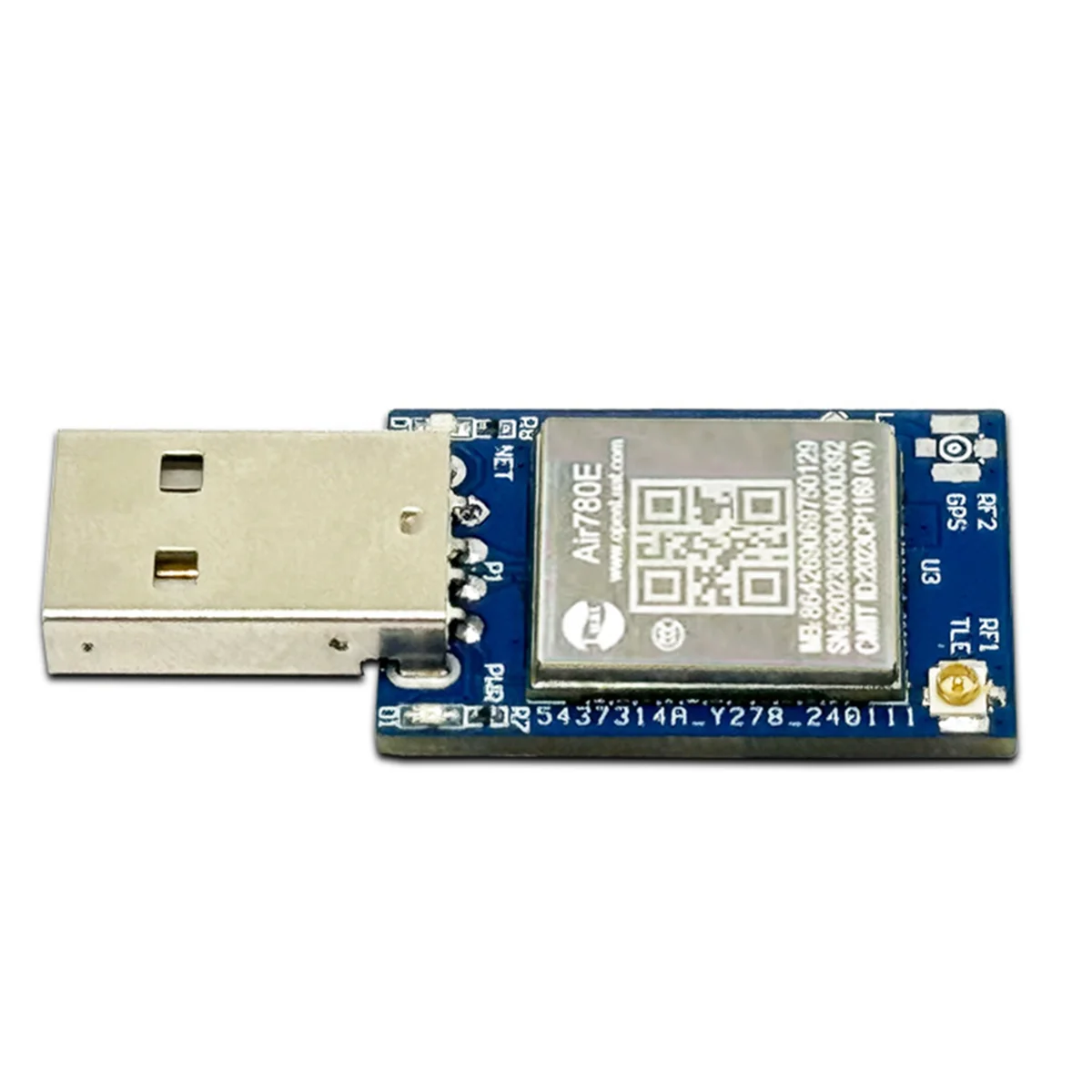 A93P Vollständiges Netcom-Modul Luat Air780E 4G-Modul USB-Internetzugang Multifunktionales praktisches tragbares Modul