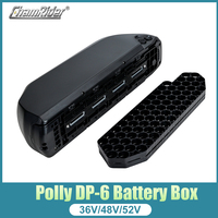 Polly 6 Battery box For Ebike ChamRider Battery Case Downtube Electric bike 10S6P 13S 14S 5P Nickle strips 18650 cells