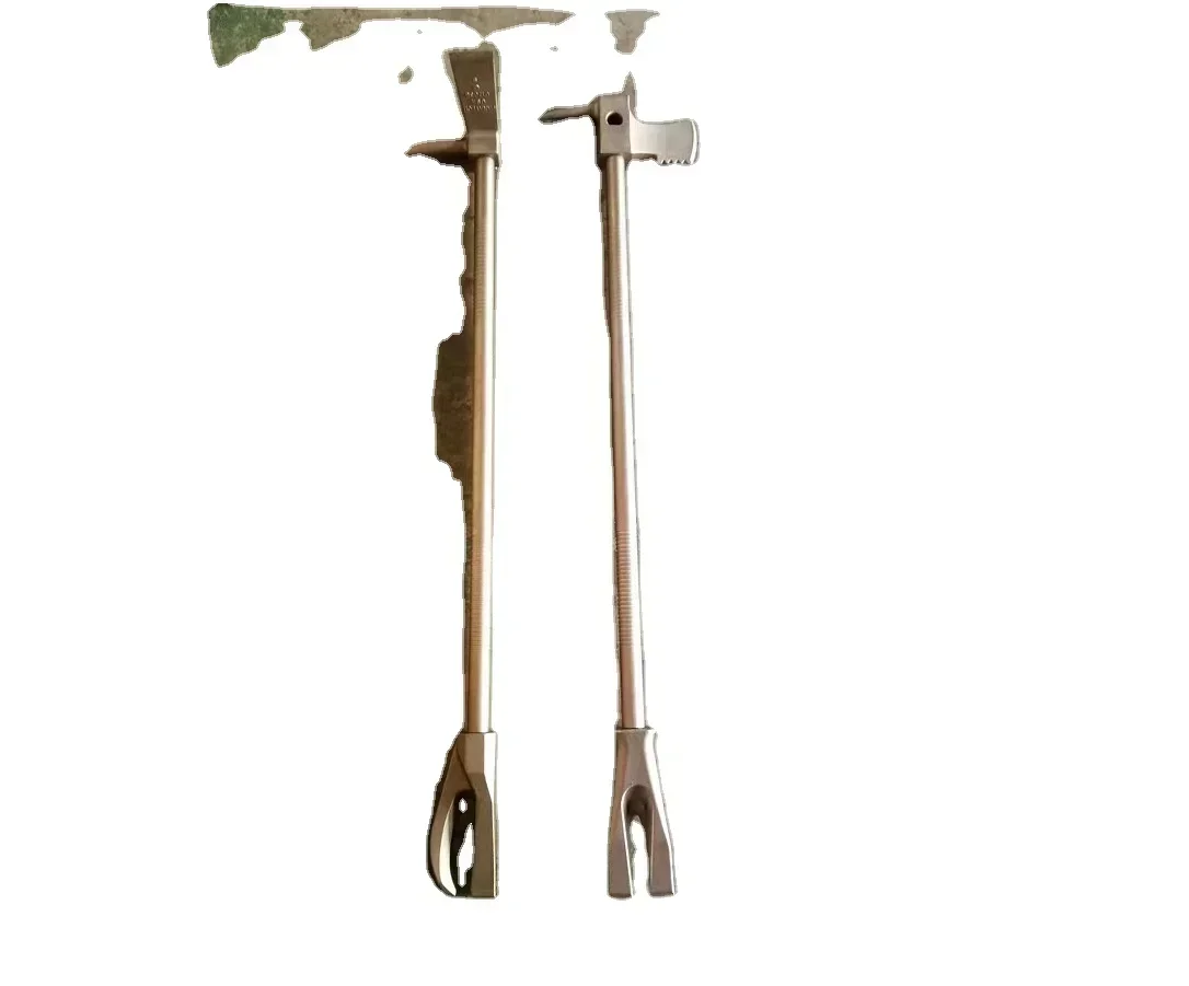 Ferramenta Halligan com garra padrão: ferramenta de pé de cabra para entrada forjada e resgate