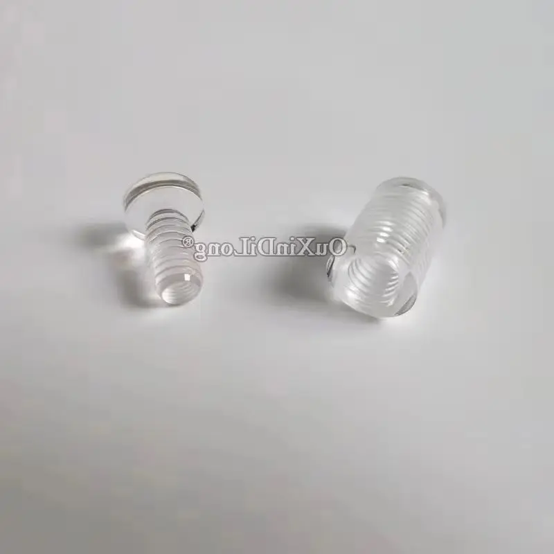 

500 шт./лот 19X19 мм прозрачные стеклянные стойки, акриловые рекламные гвозди, винты, вывеска, настенное крепление для рекламных щитов, крепежные фитинги