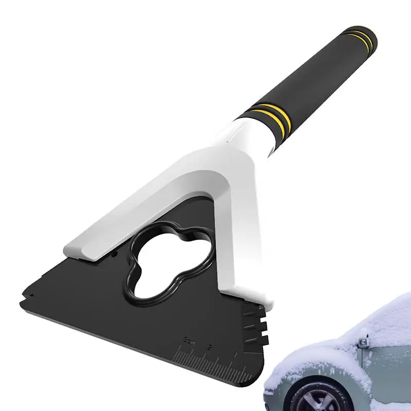Frost Scraper For Car 3-in-1 Ice Snow And Fog Removing Scraper For Car Windshield Vehicles Cleaning Tool For SUV Trucks Off-Road