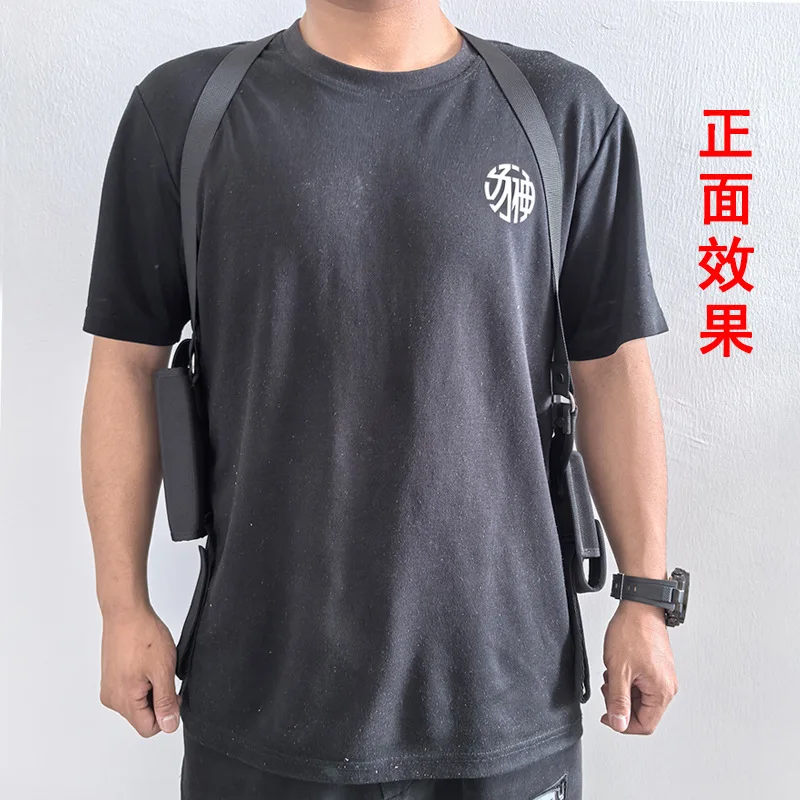 Type 64/77/92/92G Underarm Suit Concealed Tactical Holster Oxford Cloth Stage Toy Performance Film & TV Prop Without Gun