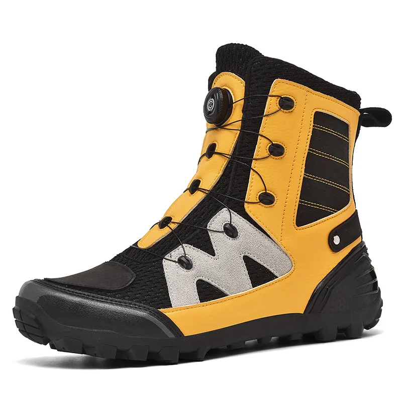 Motorcycle Boots Men Moto Riding Boots Four Seasons Breathable Motorcycles Shoes Motorbike Chopper Cruiser Touring Ankle Shoes