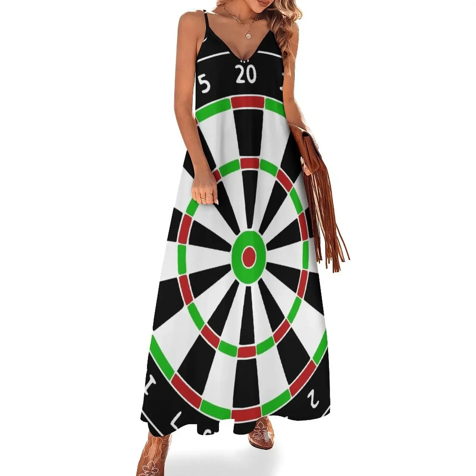 

Darts Darts Dartboard bull Sleeveless Dress dress summer dresses summer dress women elegant luxury