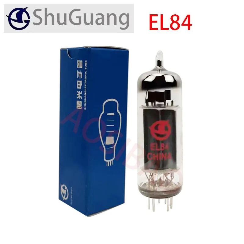 SHUGUANG  EL84 Vacuum Tube Precision pairing Valve Replaces EL84L 6BQ5 6P14 EL84 Electronic tubes For Amplifier