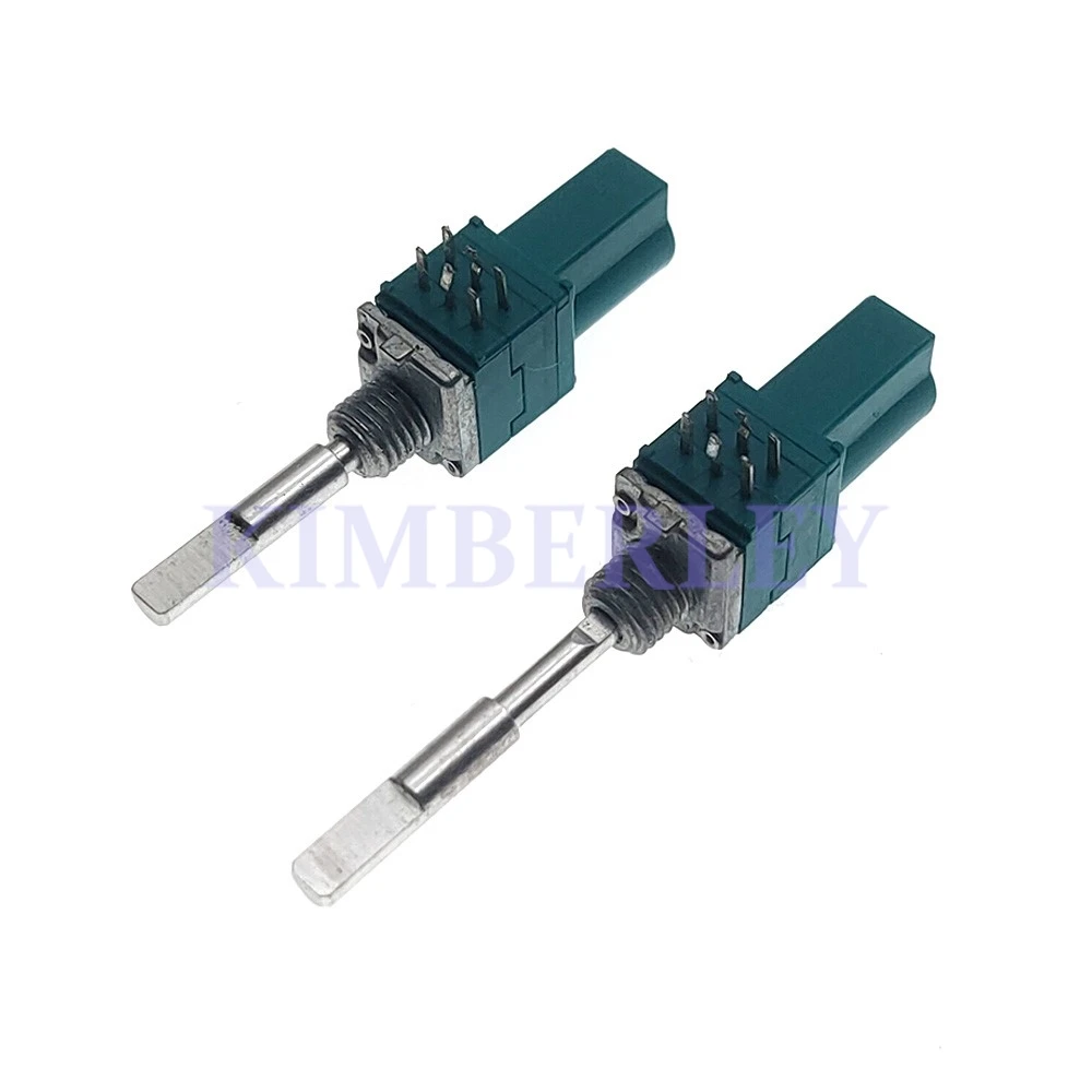 1 Piece RK097 Double Push Pull Press Self Locking Potentiometer B50K 6 Feet With Midpoint Audio Amplifier Potentiometer