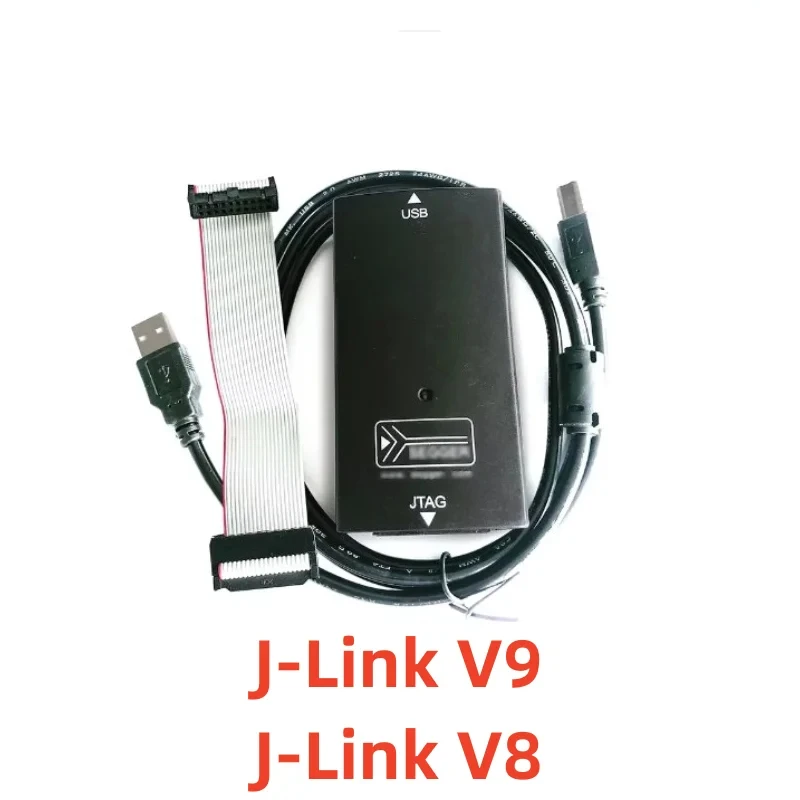 1PCS J-Link V8 J-Link V9 USB JTAG ARM Debugger Emulator For STM32 MCU Programming