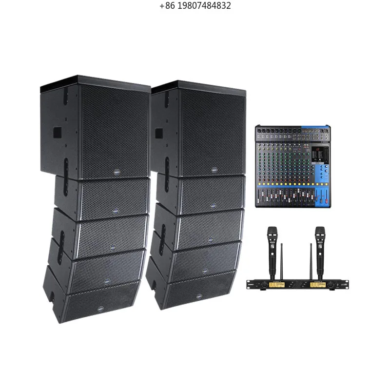Aliexpress Professional PA System Line Array Speaker Powered Subwoofer Active Speaker Amplifier Module 3-Year Warranty