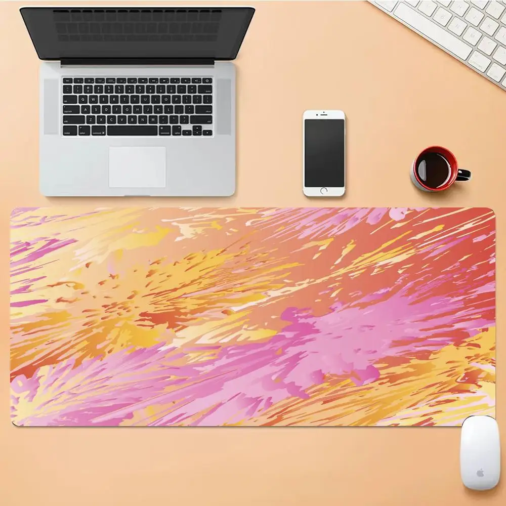 Colorful graffiti Mouse Pad Desk Mouse Pad Cute HD Desk Pad Extended Gaming Keyboard Mats Large XXL Gamer Mousepad 90x40
