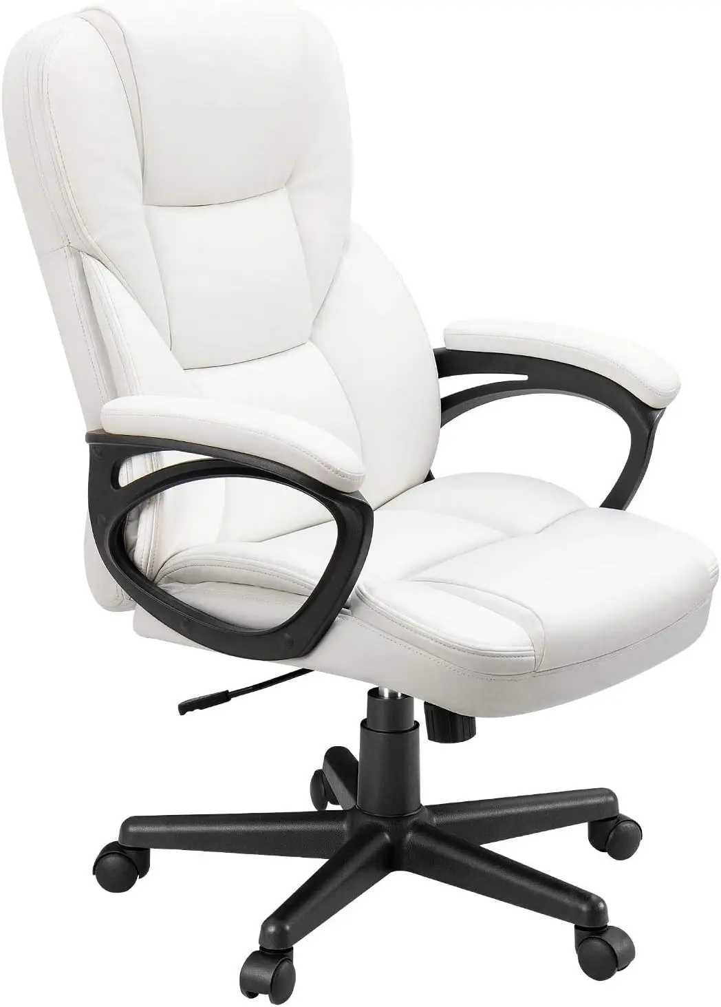 

Office Executive Chair High Ba Adjustable Managerial Home Desk Chair,Swivel Computer Pu Leather Chair With Lumbar Support