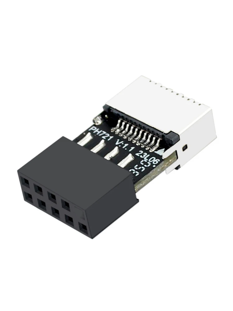 Адаптер материнской платы USB2.0 9PIN «папа» к «мама» типа E Адаптер интерфейса TYPE-E