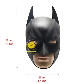 BEAST KINGDOM Film Batman Cosplay Bruce Wayne Cosplay Kostüm Jumpsuit Umhang Maske Batman Halloween Karneval Cosplay Geschenke für Erwachsene Männer 10 best sales Batman Fantasia - №8