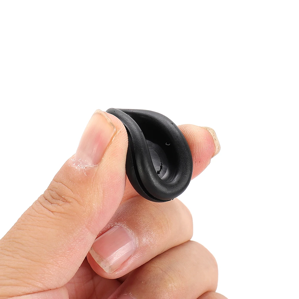 Open/Closed Rubber Grommet 200PCS Assortment Kits Black Blanking Grommets Blind Rubber Tools High Quality Open/Closed