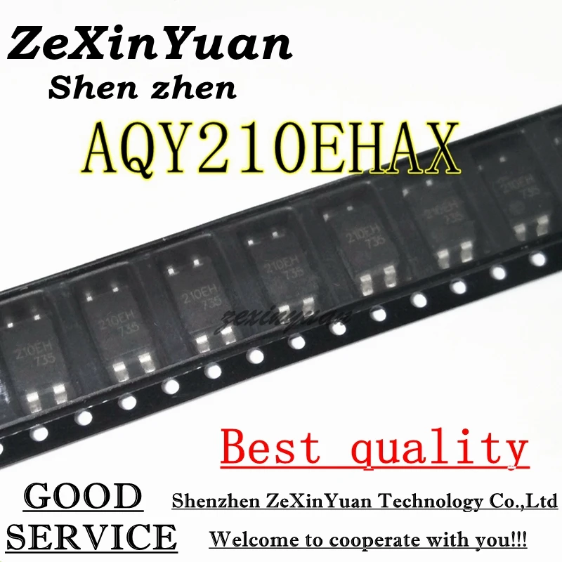 10 قطعة AQY210EHAX AQY210EH 210EH DIP-4 SOP-4 عازل بصري/ترانزستور في المخزن