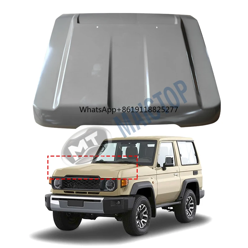 

Maictop 79, новый дизайн, автомобильные аксессуары, капот двигателя для Land Cruiser FJ79 fj76 lc76 HZJ2024, детали Fccelift
