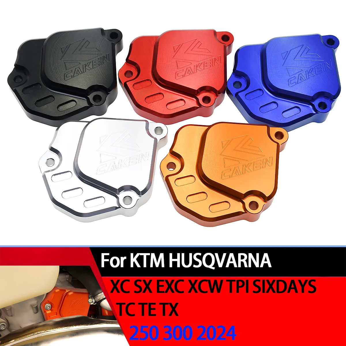 

Motocross Exhaust Valve Control Cover For KTM SX XC EXC SIX DAYS CKD XC-W TPI 250 300 Husqvarna TC 125 TE 250i TX 300i 2023-2024