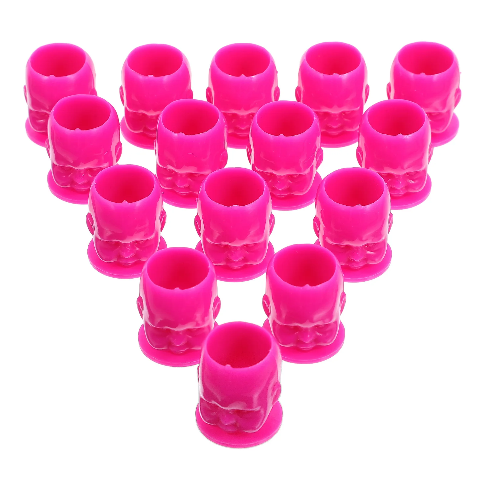 

200 шт., чашки для чернил для татуировки, одноразовые держатели для пигментов, маленькие утолщенные пластиковые контейнеры для чернил для принадлежностей для татуировки