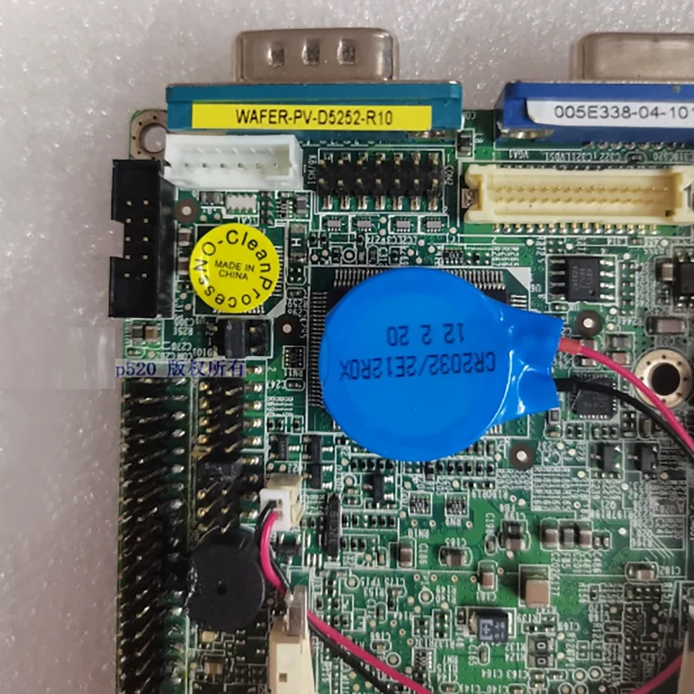 

WAFER-PV-D5252-R10 Rev:1.0 D525 Industrial Control Motherboard WAFER-PV-D5252