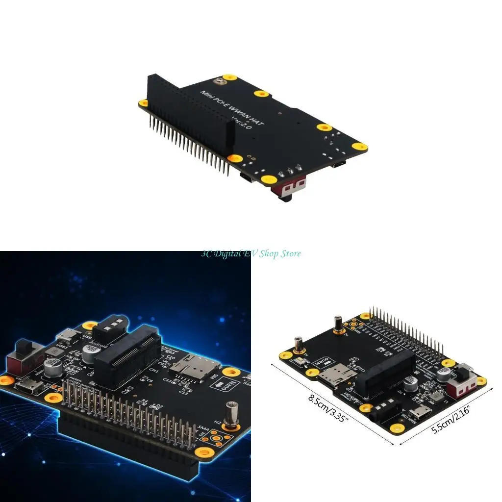 

E74D 2021 New for 3G /4G/ LTE Card Adapter Expansion Card M-Pcie