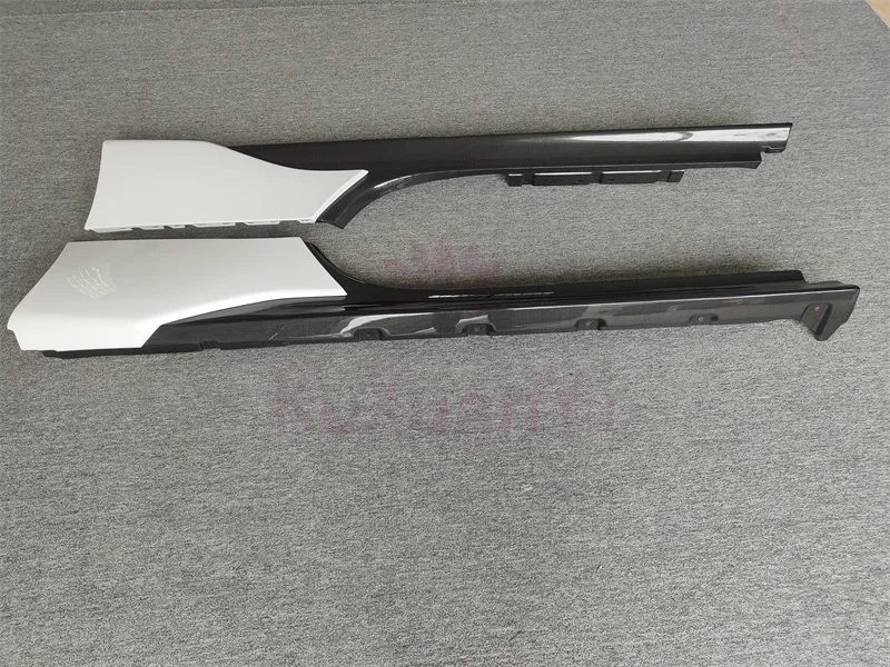 Usado para kit de corpo de saia lateral estilo OEM de fibra de carbono seco Ferrari SF90