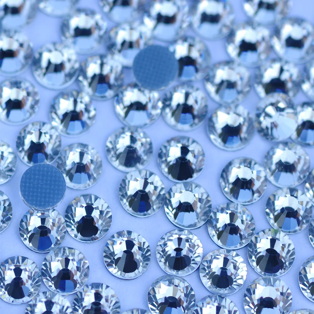 Pubrilex ACME 2058HF Hotfix Strasssteine zum Aufbügeln, Glitzer-Aufkleber, Strassperlen für DIY-Kleidungsdekorationen – Detail 3