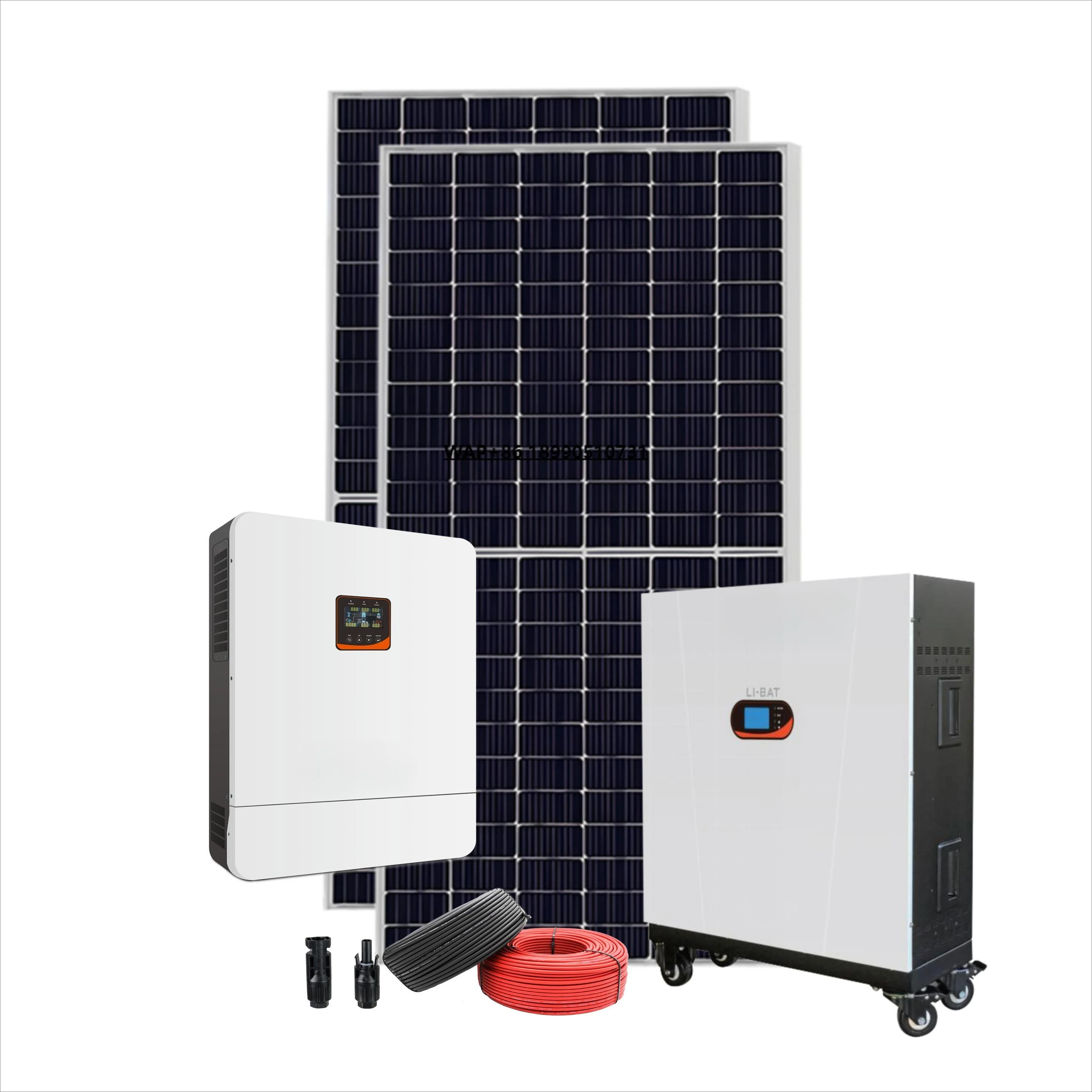 Good Selling Products Solar Energy System Kit 1kw 5kw 10kw 15kw 20kw 30kw 50kw Solar Energy System with Energy Storage