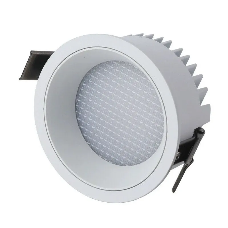 Imagem -03 - Recesso Anti-reflexo Dimmable Led Cob Downlight Lâmpada do Teto Spot Light Iluminação para Casa e Negócios 7w 12w 15w 18w 24w 30w ca 85265v