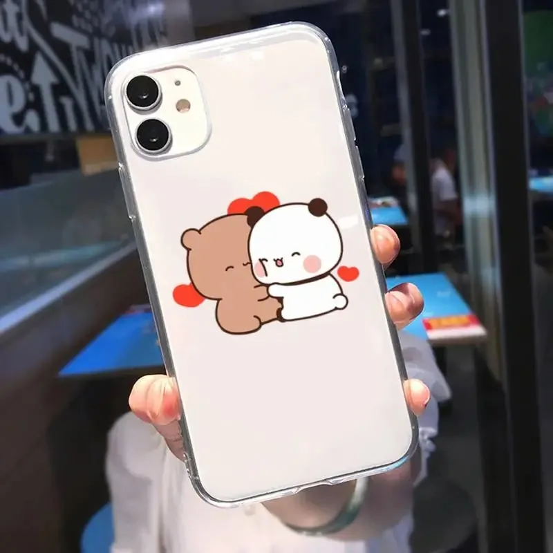 حافظة لهاتف آيفون 15 14 13 12 11 Pro Max 14 Plus X Xs Max XR SE 2020 8 7 Plus غطاء شفاف ناعم