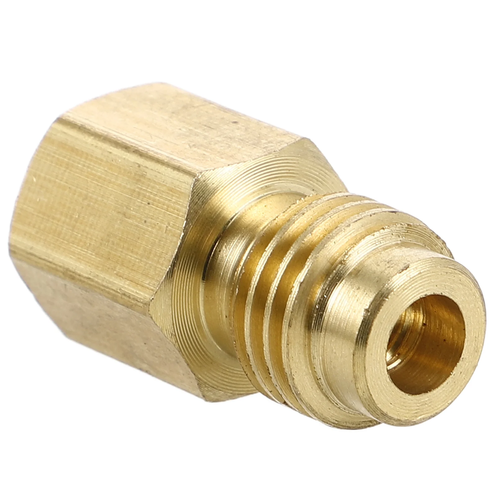 

R134 Refrigerant Tank Adapter Copper Thread Leak Proof Seal For Repair System Charging Valve Coupler Tool