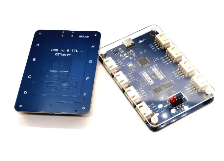 USB zu 4CH/8CH TTL Serielles Modul Unabhängige serielle Schnittstelle bis zu 6 Mbit/s CH348-Chip – Detail 6