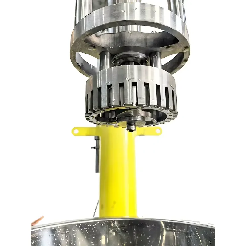 500L Hydraulic Lifting High Shear Homogenizer High Shear Emulsifier