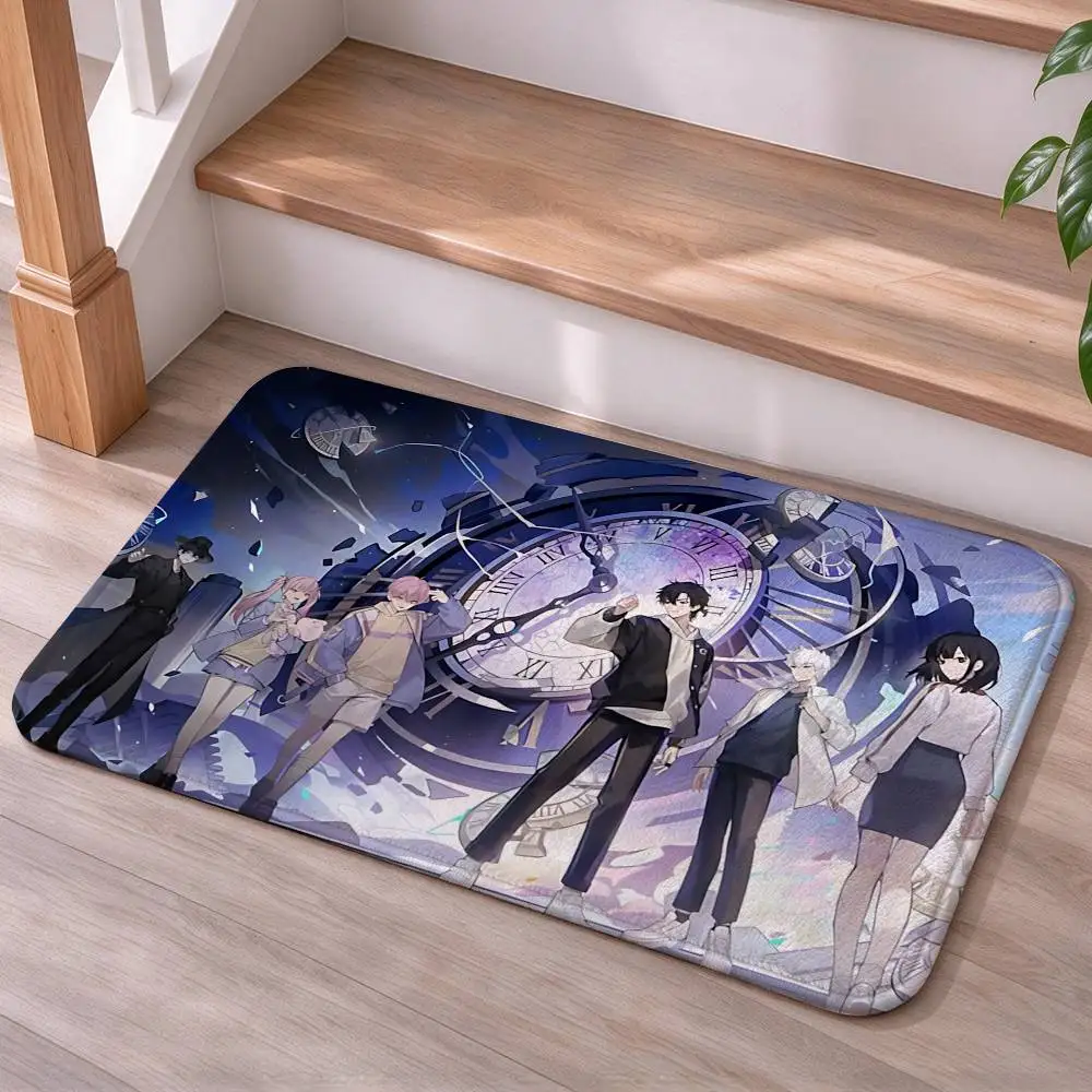 Vein Donghua L-Link Click S3 Short Plush Non-Slip Floor Mat, Easy to Clean, for Bathroom Door & Bedroom Door