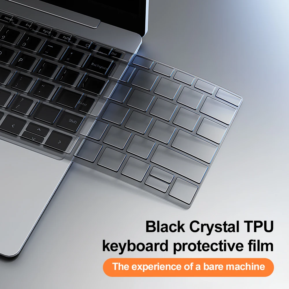 Keyboard Cover For MacBook Air 13.3 Air13.3 A2337 Pro 13.3 Pro16 Pro 16 Air 13.6 15.3 Pro 15.4 15 16.2 14.2 TPU Clear Ultra Thin