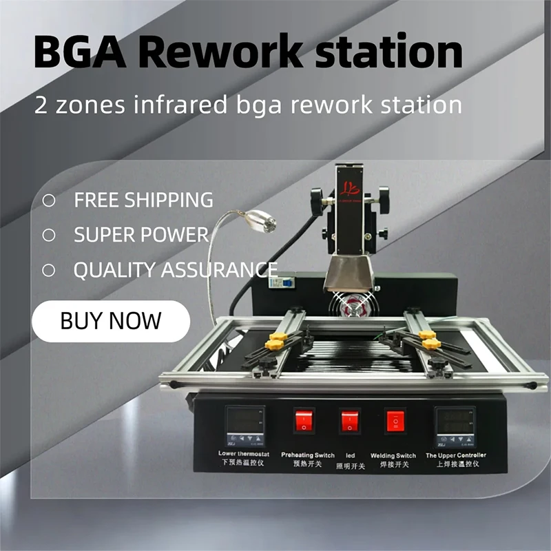 

LY Новая модернизированная паяльная станция IR Bga, модель M770, BGA, 220 В, 2 зоны, ручное управление, 1900 Вт