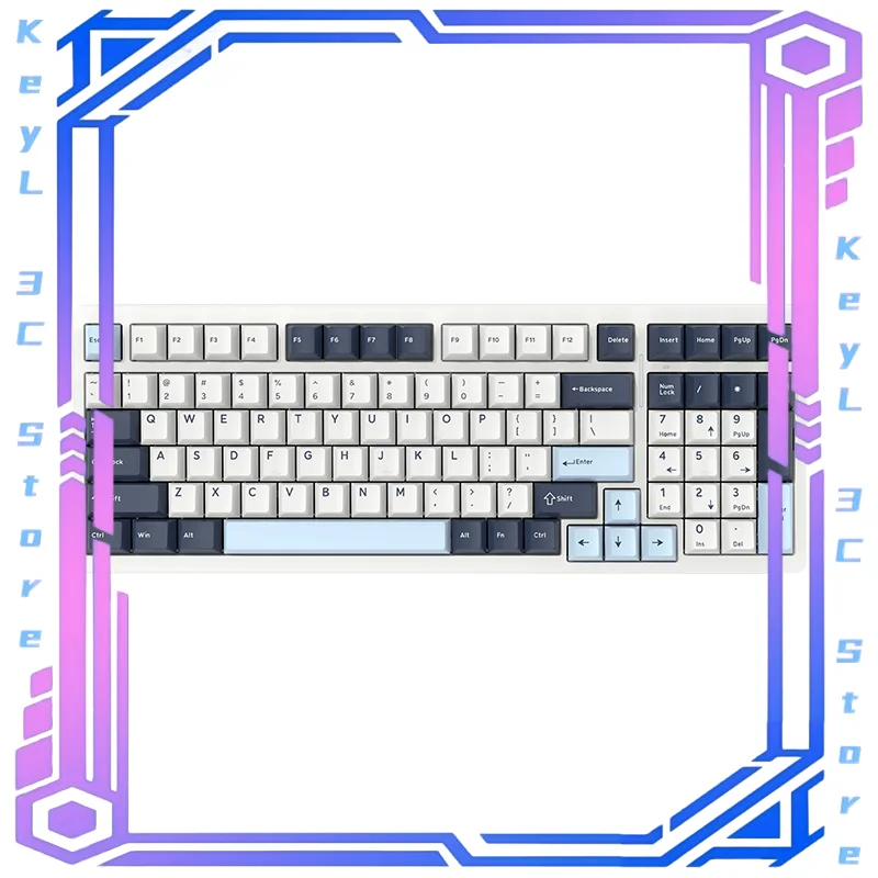 S99 Bluetooth Three-Mode Hot-Plug Single-Key Slotted Gasket Structure Customized Mechanical Durable Keyboard Birthday Present