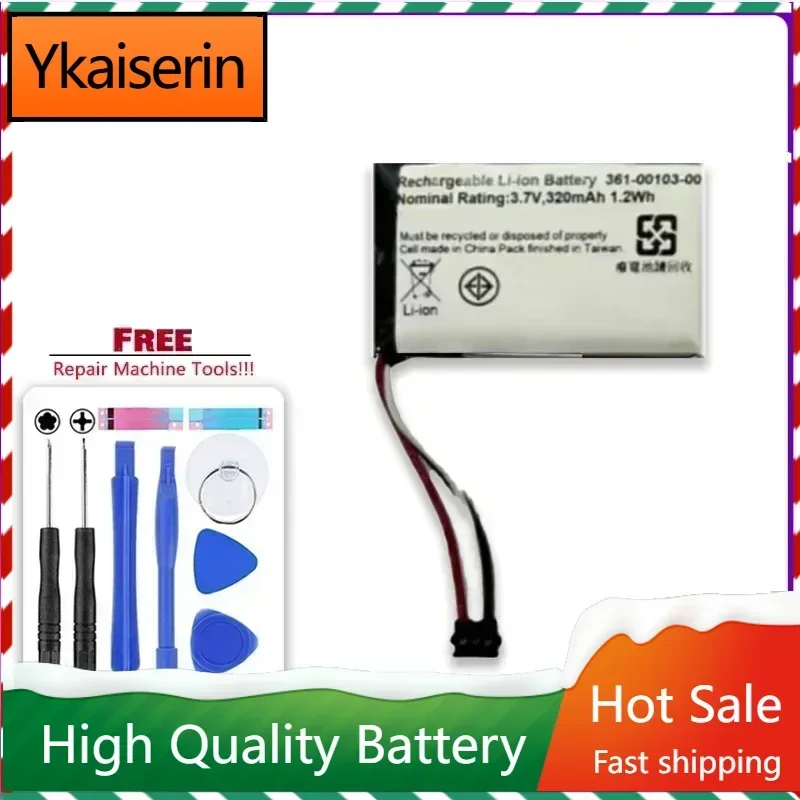 Replacement Battery for Garmin DashCam Dash Cam 45 46 55 56 66W 66 Cam45 Cam46 Cam55 361-00103-00 Batteries Warranty + NO