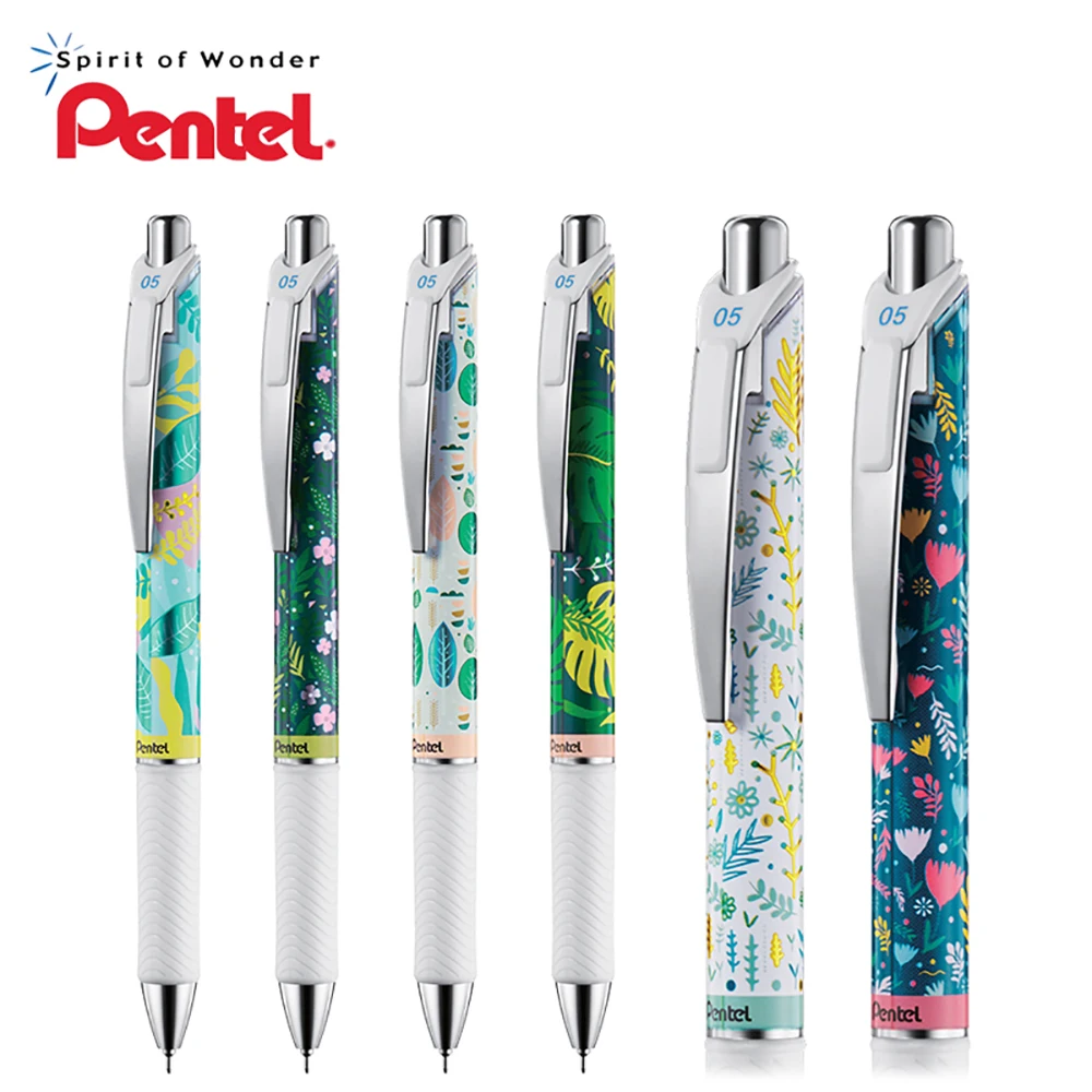 Japan Pentel Limited Pen + Refill Series New Neutral Pen BLN75 Quick-drying Office Signature Press Water Pen Stationery 0.5mm