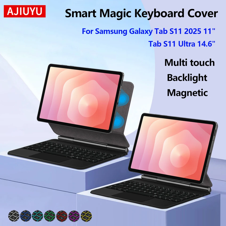 Magnetic Magic Keyboard For Samsung Galaxy Tab S11 Ultra 14.6