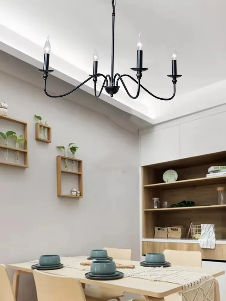 

American Farmhouse Dining Room Lamp Modern Home Industrial Wind Chandelier Living Room Kitchen Bedroom Balcony pendant Lamps