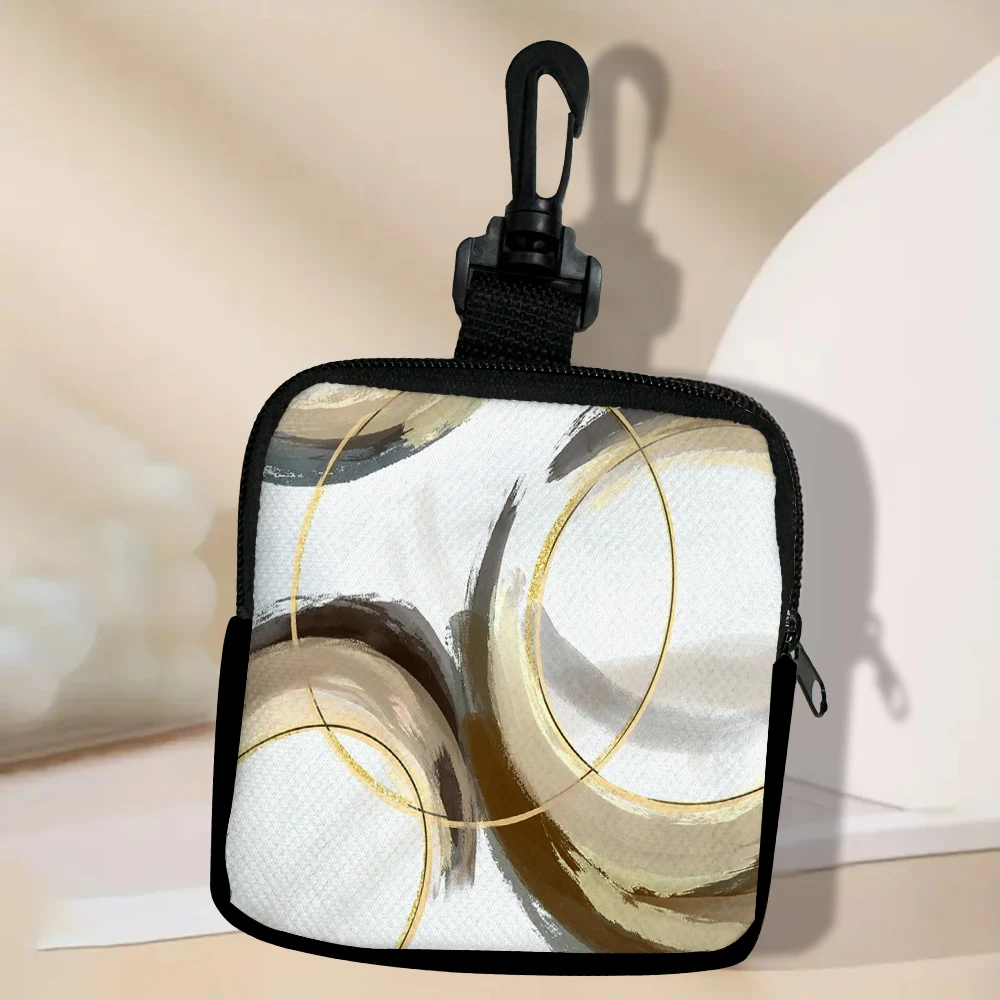 

Contours Of Tranquility Women Coin Purse Card Key Mini Purses Pouch Small Zipper Coin Purse Card Holder Wallet Bag 3.3