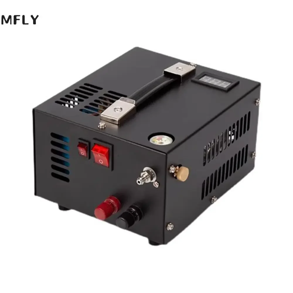 

12V 110V 220V Refilling Air Compressor 300bar 4500Psi 30Mpa For Hunting Diving Air PCP Pump Car Pump Compressor Motorcycle Tyre