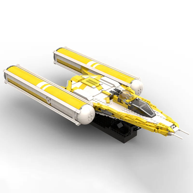 

1239CS Star Plan Movie MOC Y-Wing bomber space fighter model DIY creative ideas Child christmas toy Assembly Puzzle birthdayGift
