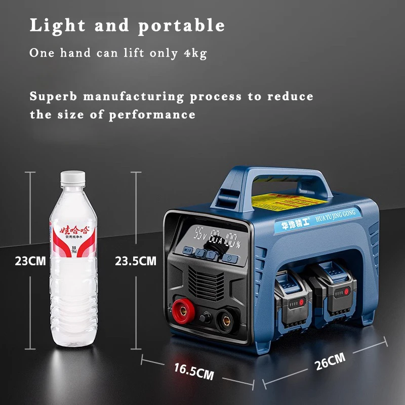 Small portable arc welders ZW-160 arc welding machine electric welding machine mma welding equipment