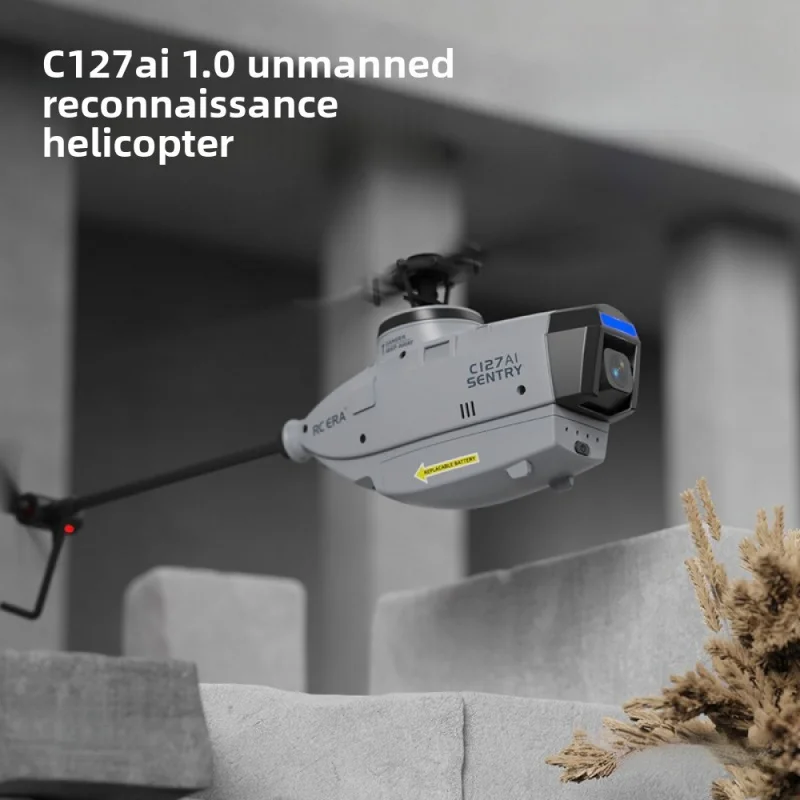 RC ERA C127AI Black Bee Aerial Drone RC Helicopter Brushless Motor Adult Toy Remote Control Plane