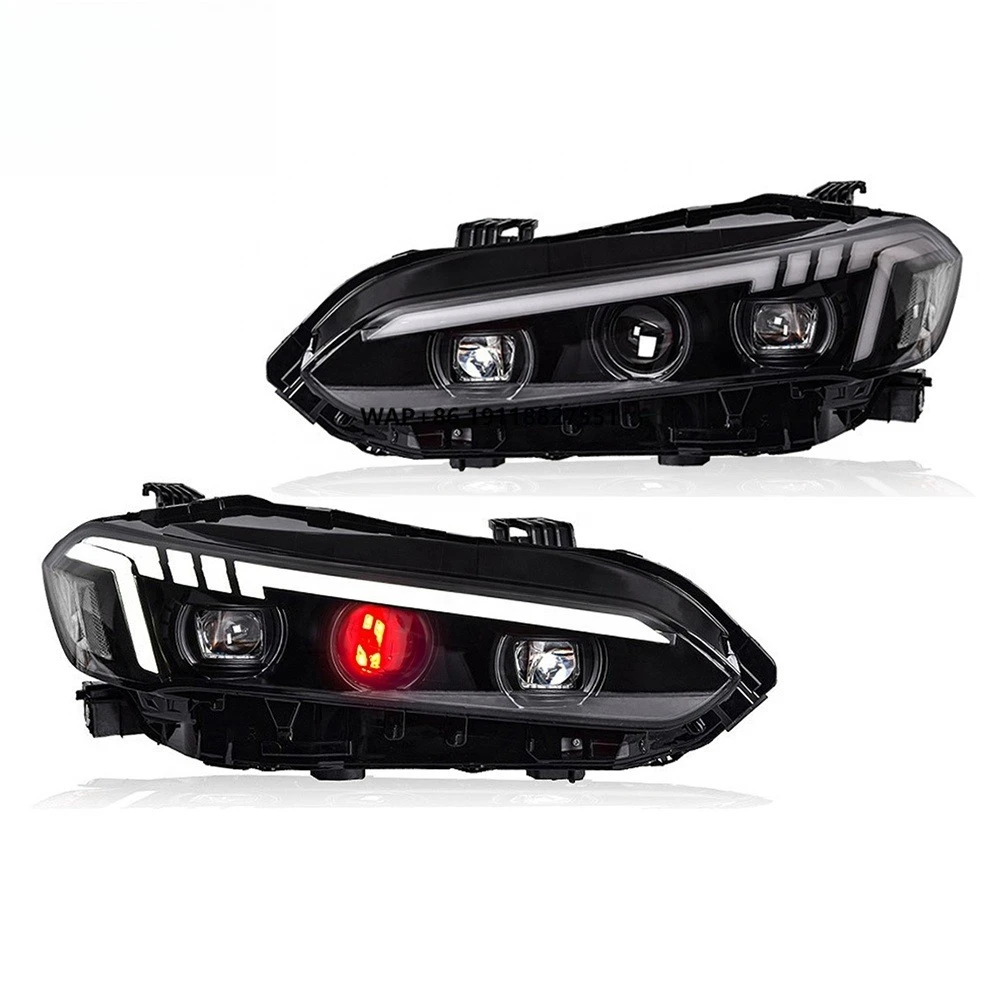 TT-ABC Factory Wholesale Price Devil Eye Style Headlight for 2022-2024 11th Gen LED Projector Sequential Headlights