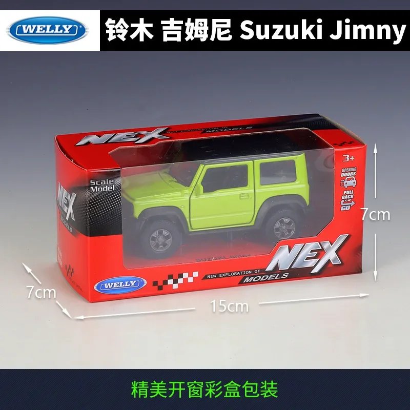 1:36 Suzuki Jimny off-road vehicle Static Die Cast Vehicles Collectible Model Car Toys BD30